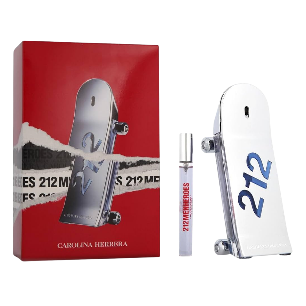 212 Heroes Men Travel Set 90 ml + 10 ml de Carolina Herrera