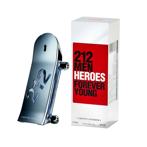 212 Heroes Forever Young Eau de Toilette 90 ml de Carolina Herrera, imagen 2