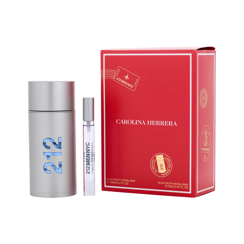 212 Men NYC Eau de Toilette 100 ml Estuche de viaje de Carolina Herrera