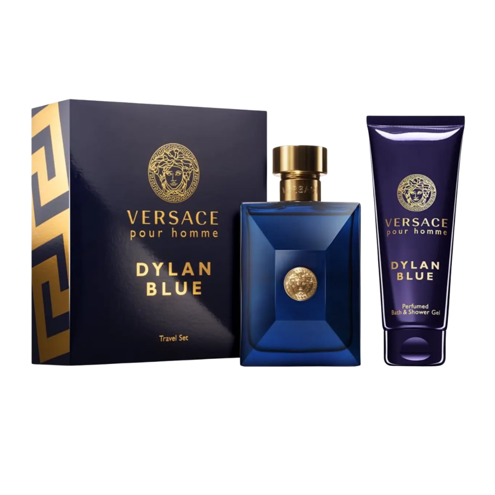 Dylan Blue Pour Homme Eau de Toilette 100 ml Estuche de viaje de Versace, imagen 2