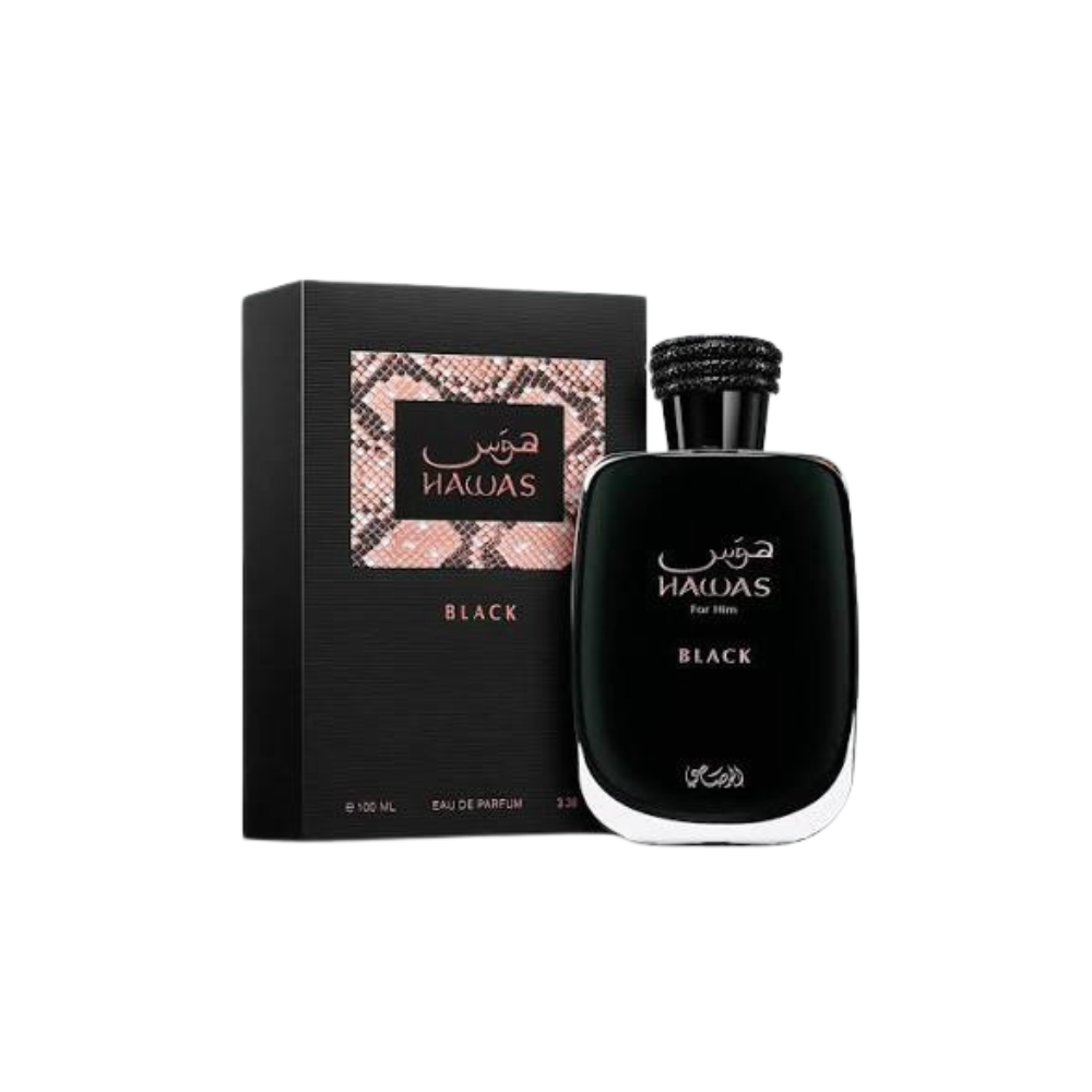 Hawas Black Eau de Parfum 100 ml de Rasasi, imagen 2