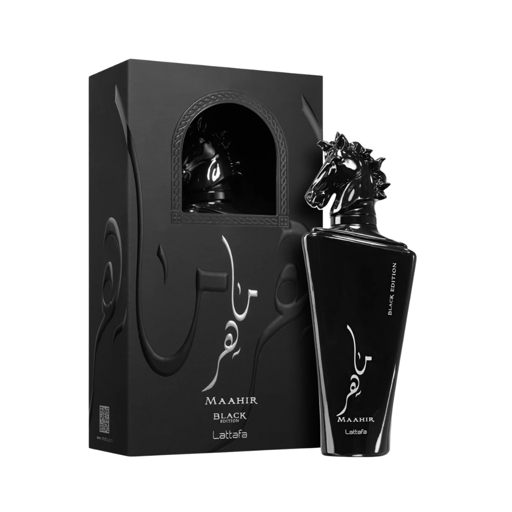Maahir Black Edition Eau de Parfum 100 ml de Lattafa, imagen 2