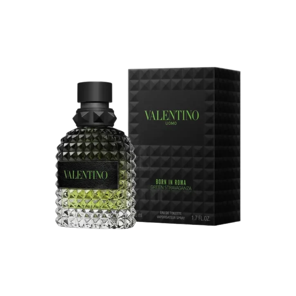Uomo Born in Roma Green Stravaganza Eau de Toilette 50 ml de Valentino, imagen 2
